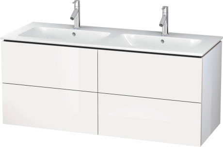LC625903838 L-Cube Тумбочка подвесная Доломитово-серый глянцевый лак Duravit - Вид №2