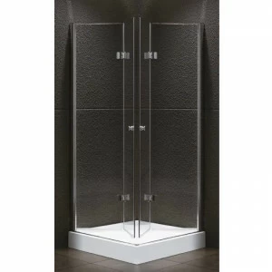 Душевой уголок CEZARES ELENA-W-ASH-2-80/90-C-Cr