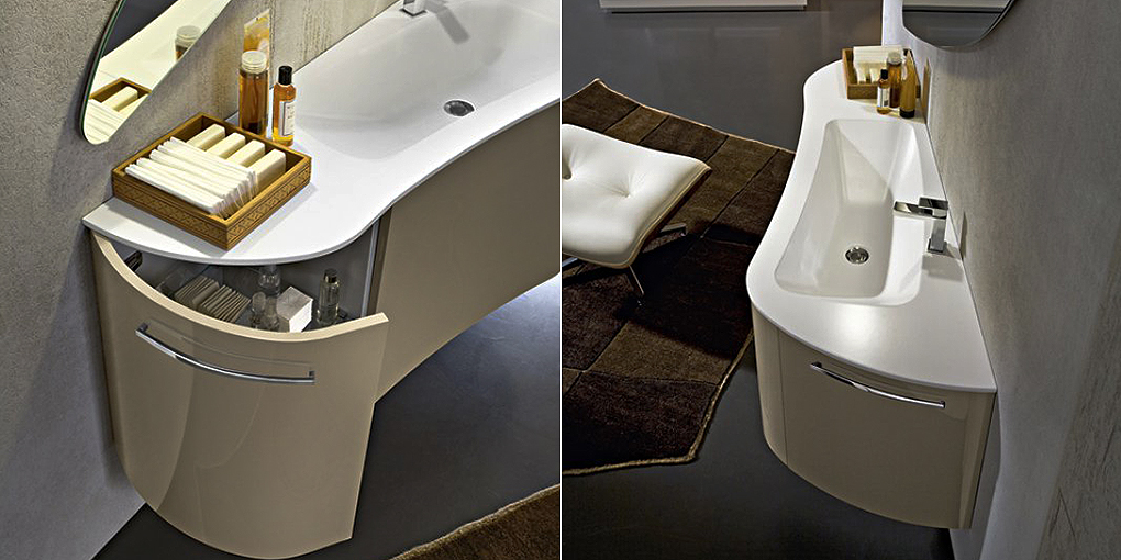 Комплект мебели для ванной комнаты Play 2012 60-61 Cerasa Play PLAY20126061 - Вид №1