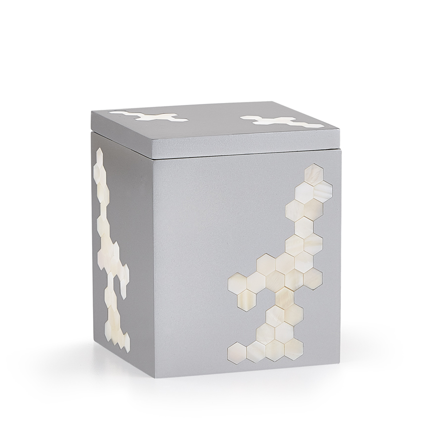 VB-HEX-SLV-CN Шестигранная серебряная канистра Labrazel 