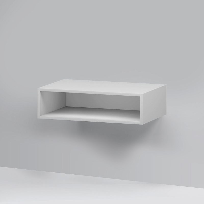 M90OHX0750WG Open-space для базы подвесной 75 см цвет: белый глянец AM.PM Gem - Вид №1