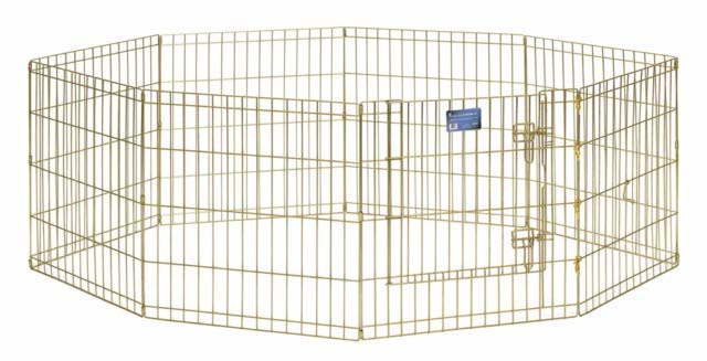 Т0027262 Вольер 8 панелей позолоченый цинк 61х61см MidWest 