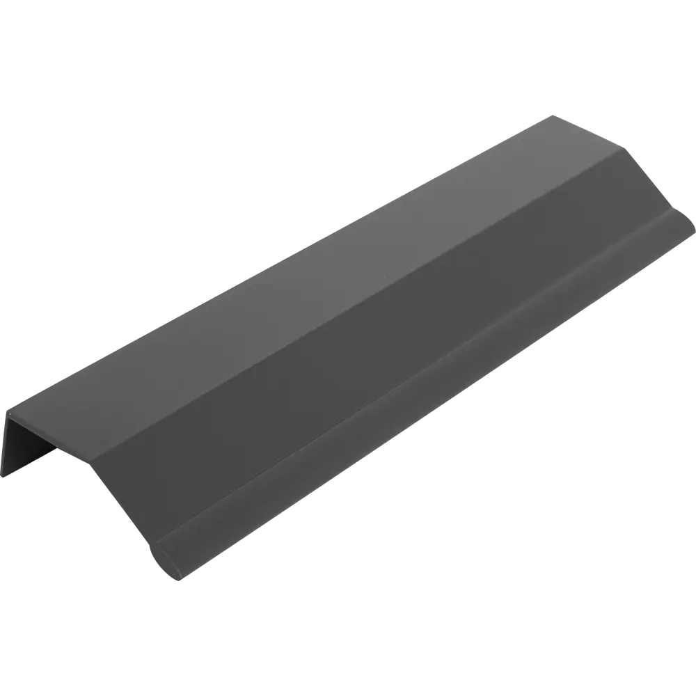 Мебельная ручка-профиль черная 160 мм Jet STLM-2055742