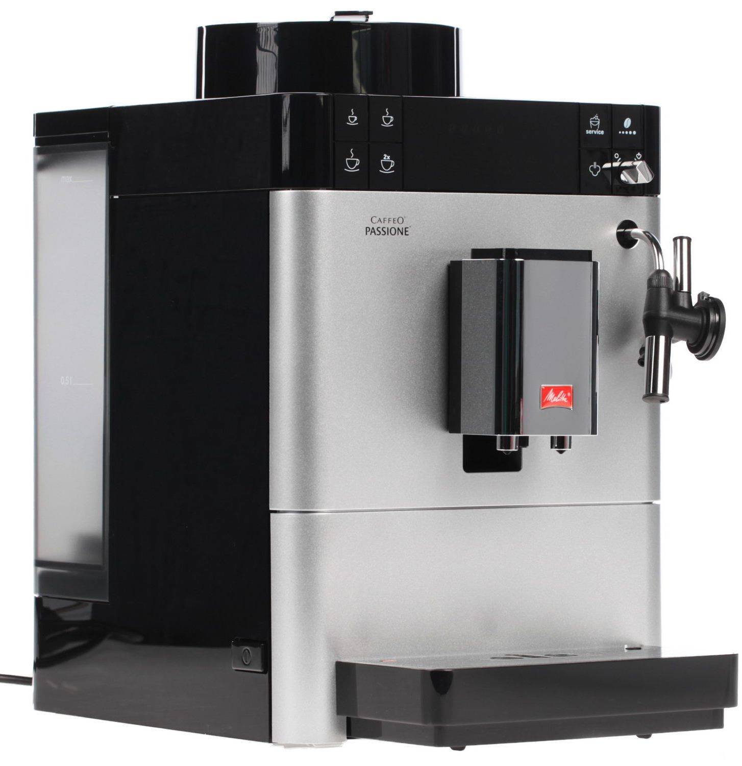 1012654 Кофемашина автоматическая Melitta Caffeo Passione F 530-101 серебристый STDN-0102553
