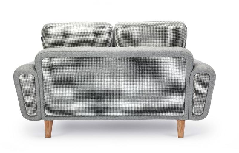 Deadgood Стеганый диван из 2-местной ткани Harvey Hs2 - Вид №2