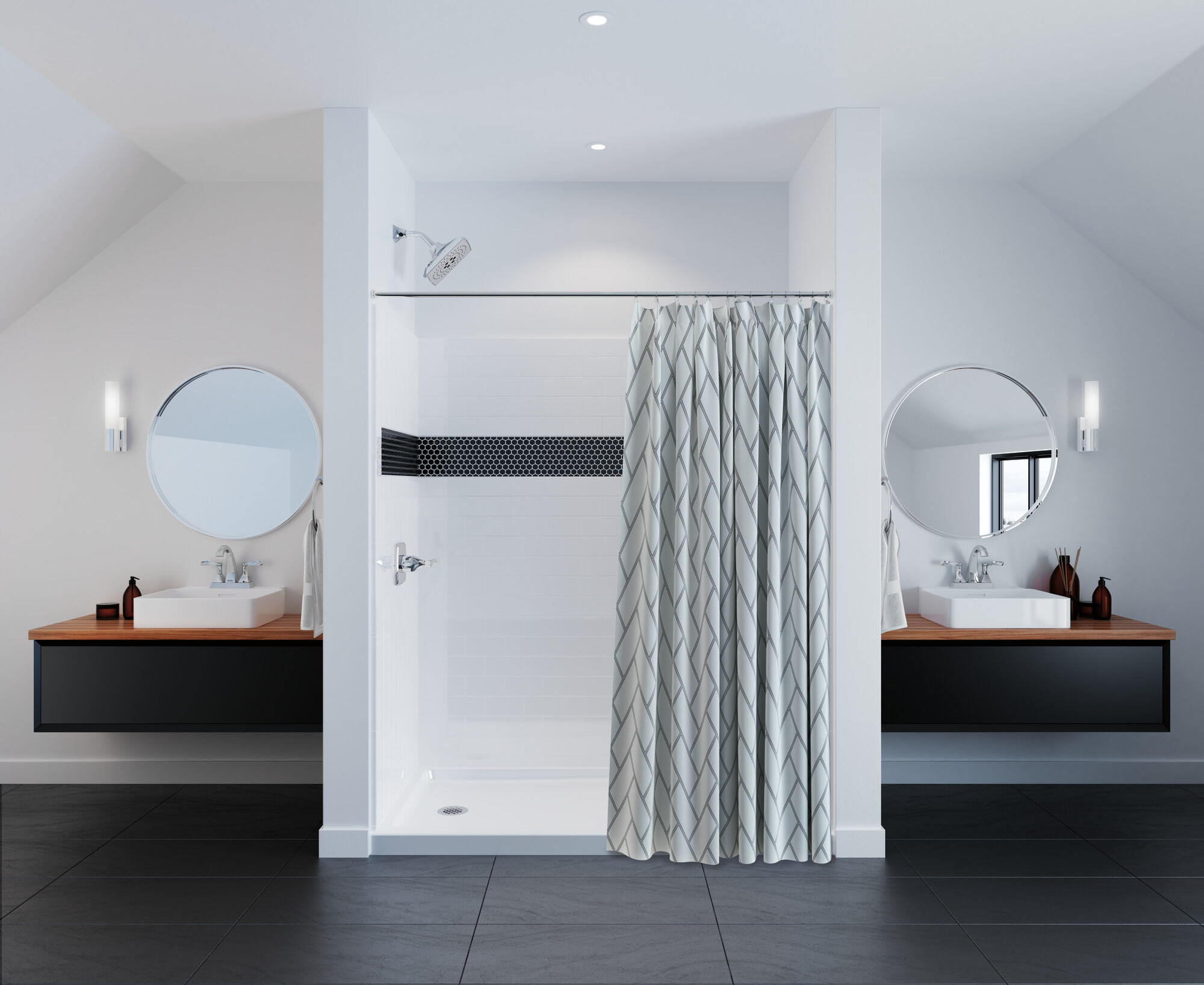 144741 Для ванны и душа Monitor® серии 14 Delta Faucet Everly Хром  - Вид №12