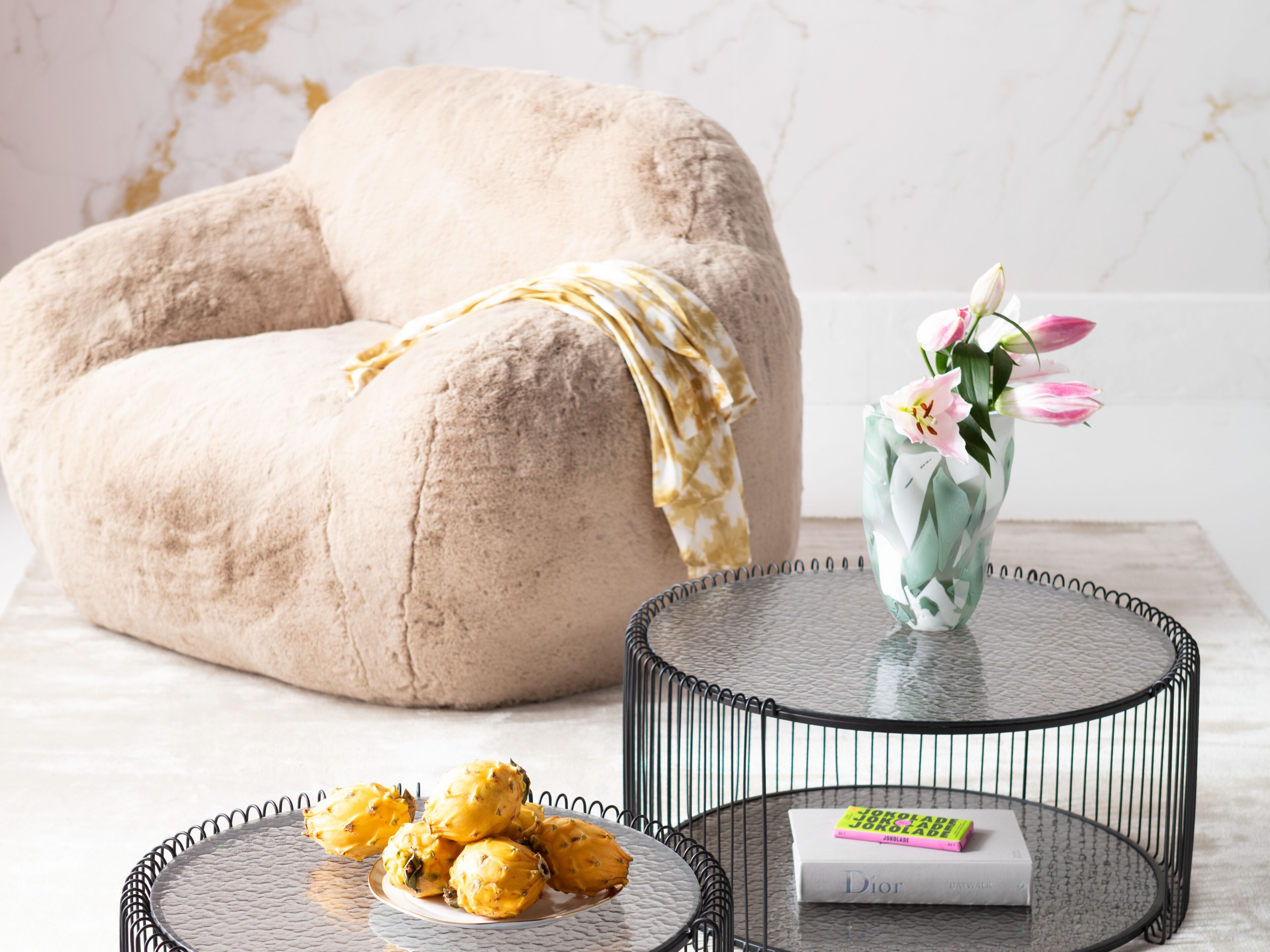 Полиэфирное кресло с подлокотниками KARE Design MIKA ARCH-00033856 - Вид №5