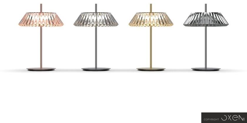 NEXO LUCE Светодиодная настольная лампа из стали Oxen table lamp 7006d2 - Вид №3