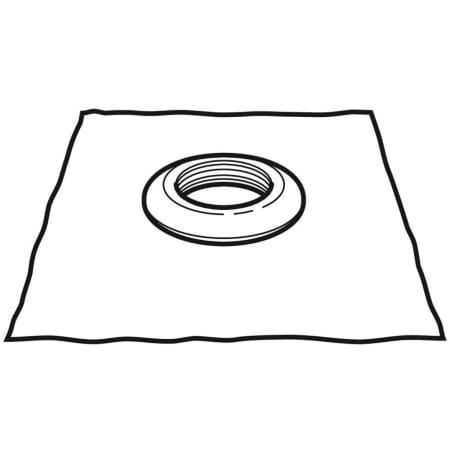 366.674.00.1 Гидроизоляция Geberit для прокладки труб через стены и перекрытия Sarnafil® ПВХ Geberit  - Вид №1