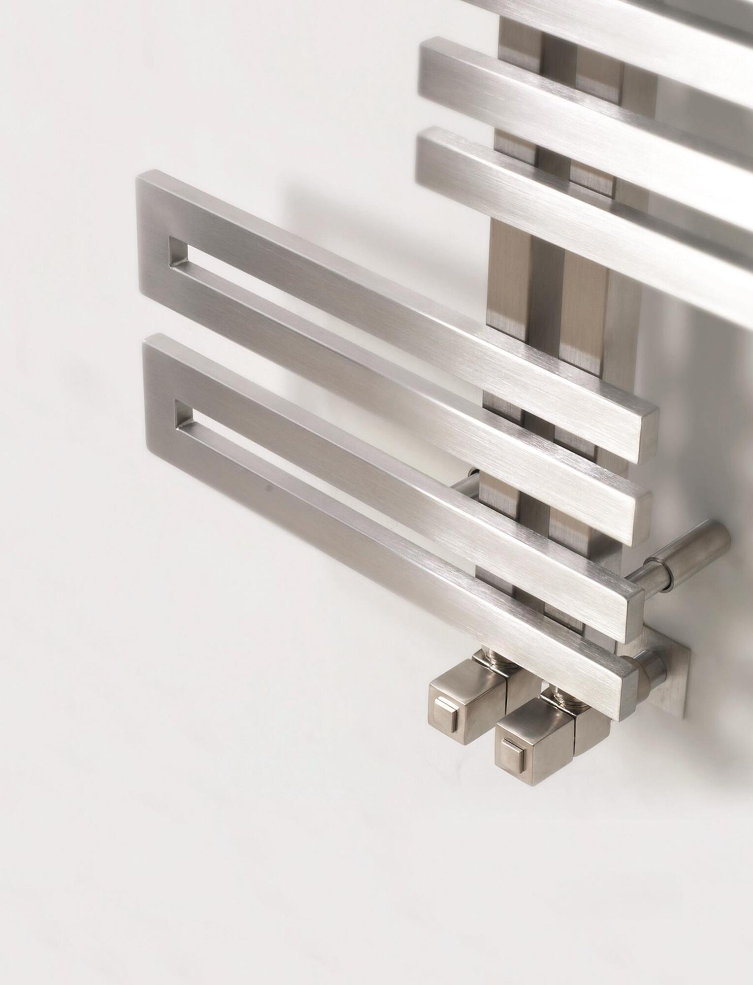 Полотенцесушитель Hammam ORCA Stainless steel  комбинированный; электрический или водяной Сталь  - Вид №40