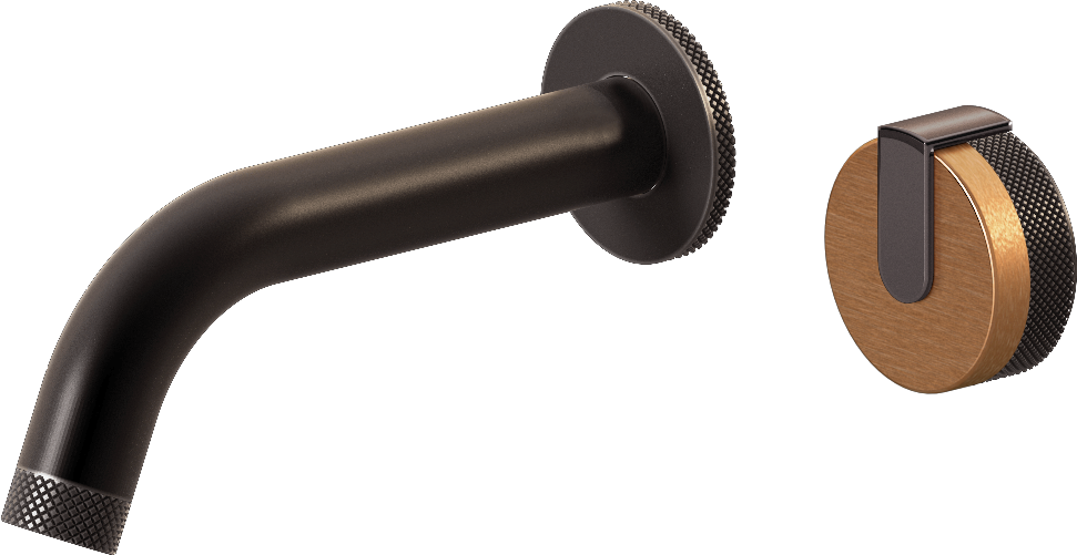 E-11535-R1BRG-L1OX-GM Настенный прогрессивный смеситель скрытого монтажа для раковины GRAFF MOD+