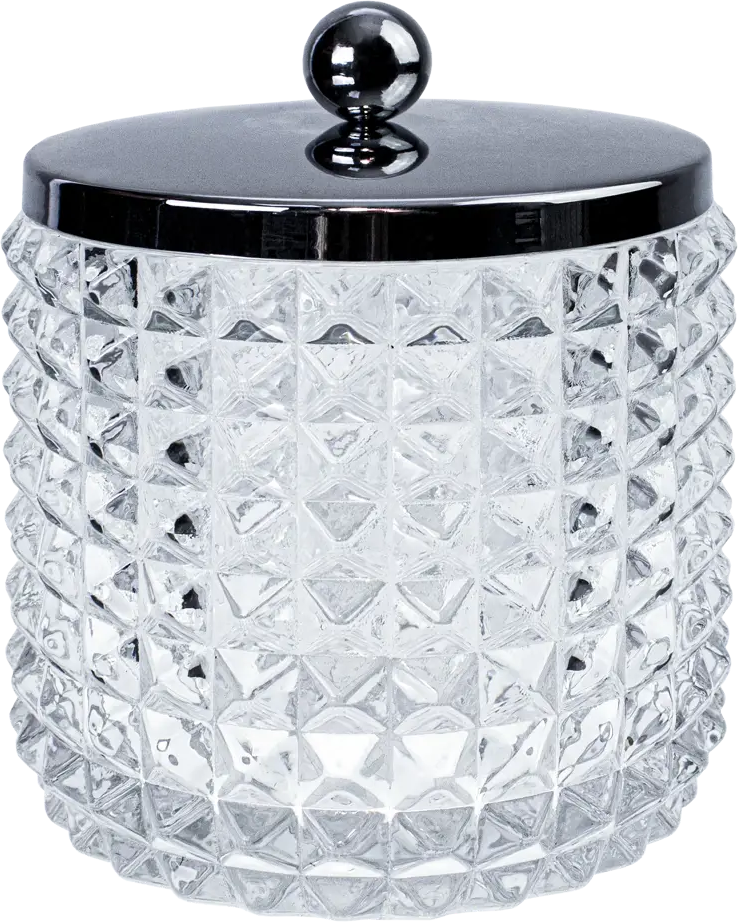 PROFFI HOME Стеклянный контейнер для ватных палочек с крышкой 85323538