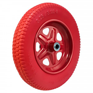 86751708 Колесо для тачки PU 700Р/4562Р D20/90 365 мм цвет красный