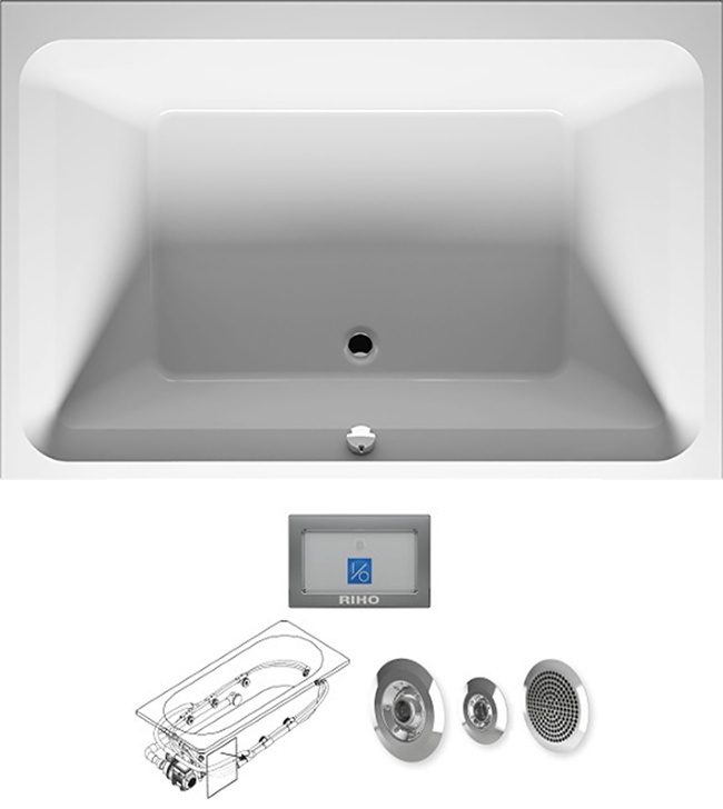 BB7700500000000_top1 Ванна Riho Castello Santreyd - Вид №2