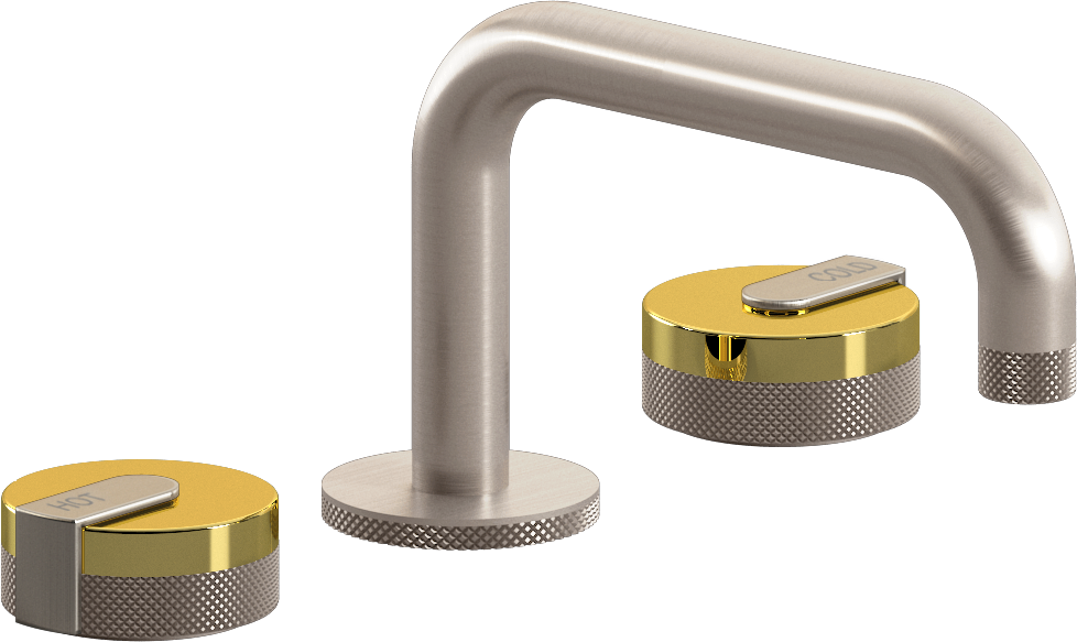 E-11510-R1AU-L1BNi-SN Смеситель для умывальника на 3 отвертия GRAFF MOD+