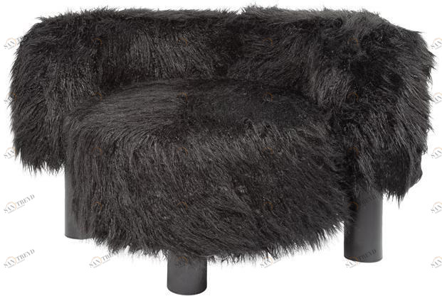 pulpo Кресло из синтетического меха с подлокотниками Kaboom + oooh + pow + wham sun-id-1460293
