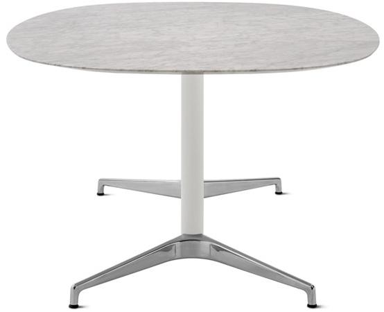 Herman Miller Овальный стол для переговоров из мрамора с системой прокладки кабелей Civic sun-id-1479269 - Вид №2