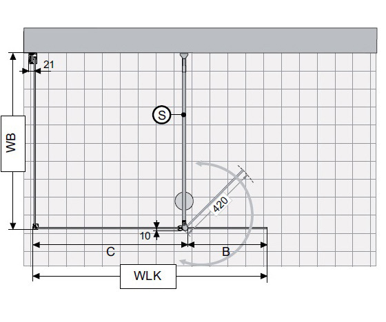 PE 6W GFT1 Arreda collection Душевая кабина DUKA 44513 - Вид №1