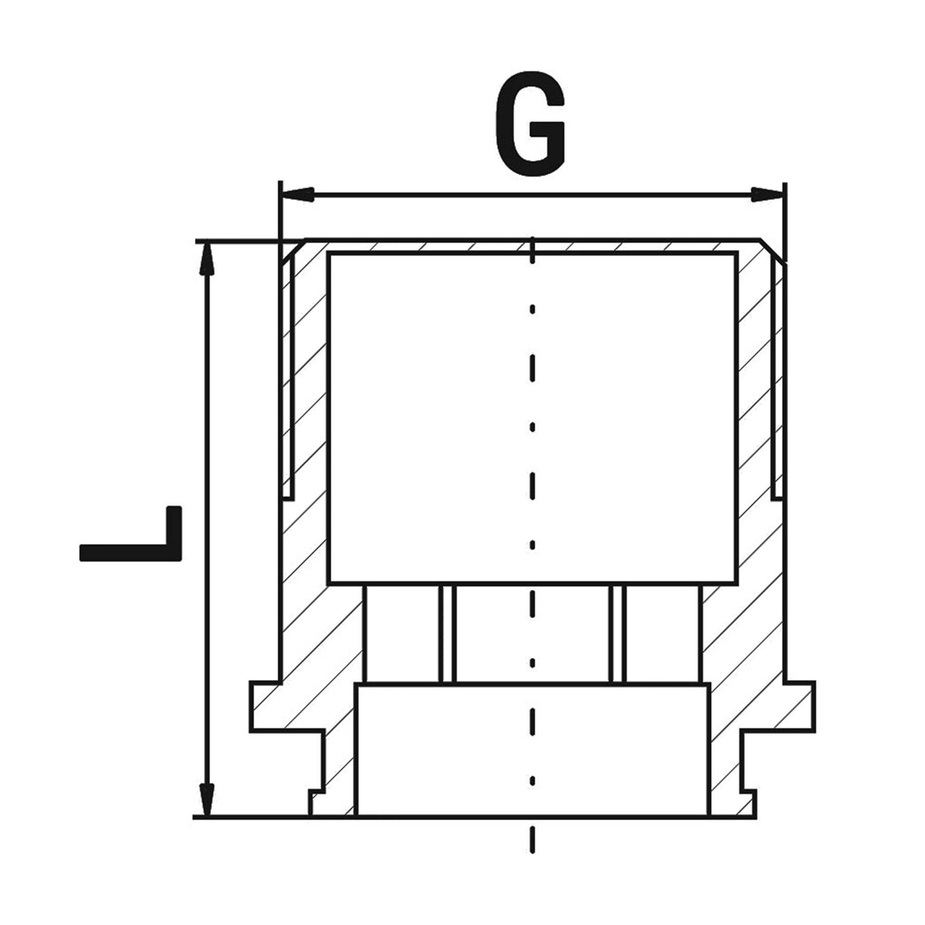 VF.061.000.012 Valfex Штуцер соединительный для радиаторного шарового крана  - Вид №1