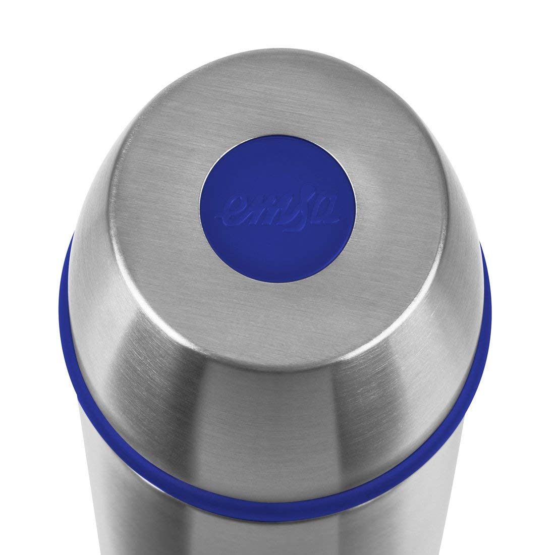 Термос из нержавеющей стали синий 0,5 л Captain EMSA ДИЗАЙНЕРСКИЕ 00-3951798 Хром  - Вид №3