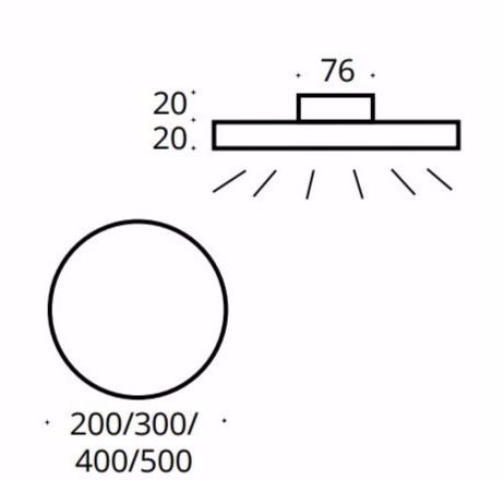Top Light Светодиодный настенный светильник в современном стиле Foxx sun-id-1408291 - Вид №1