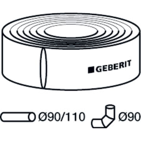 310.921.00.1 Звукоизолирующий рукав Geberit из ПЭ Geberit  - Вид №5