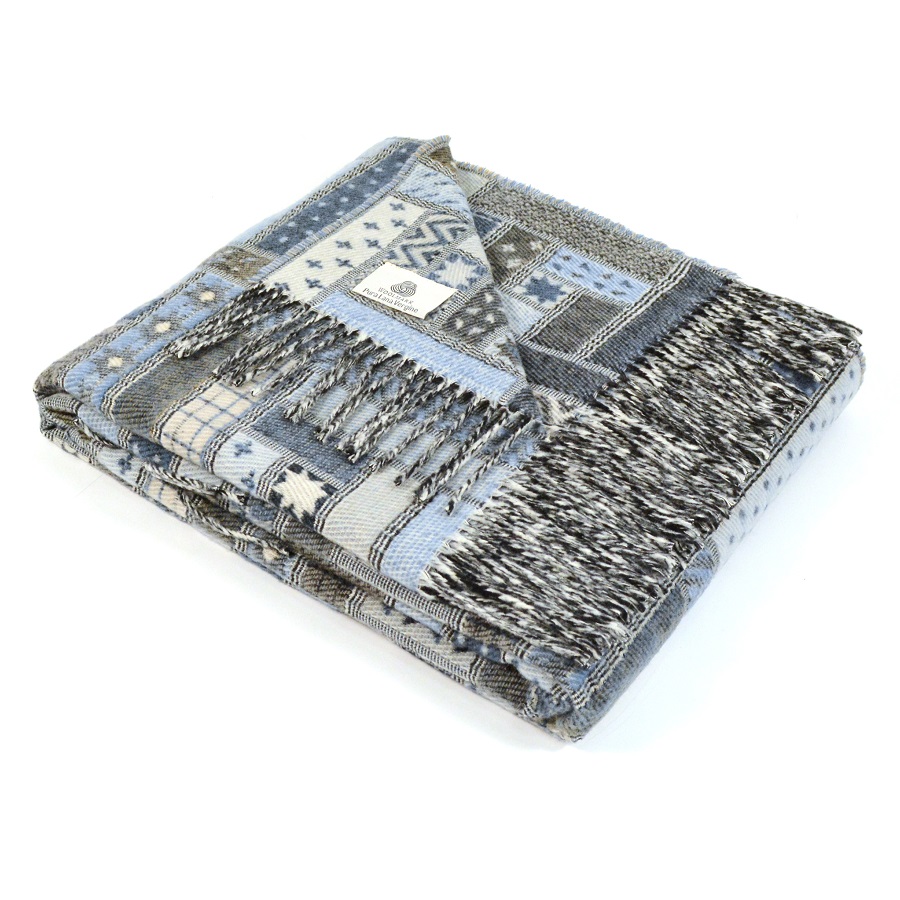 Плед Baltimora, 130х180 см, голубой MARZOTTO BALTIMORA6950 - Вид №2