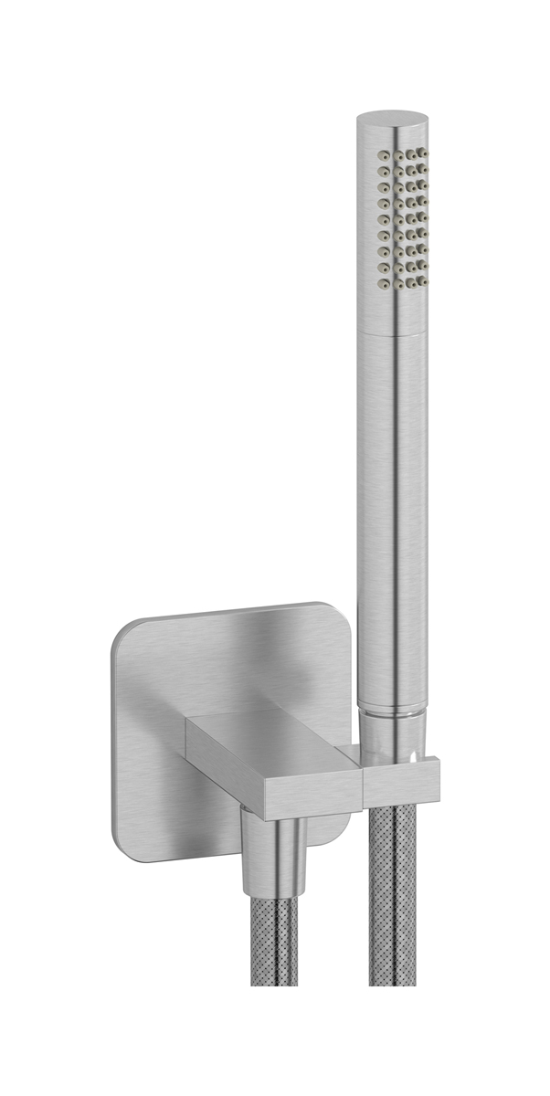 Дуплекс квадратный WE ARE IB id022oo Brushed Nickel Shower