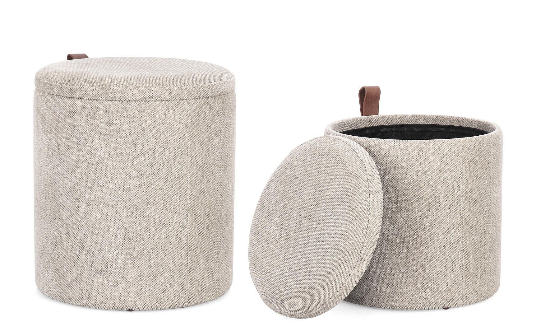 Набор из двух пуфов тканевые контейнеры BIZZOTTO KATIA ARCH-00077103 - Вид №9