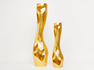 ВАЗа / безделушка с золотым листом