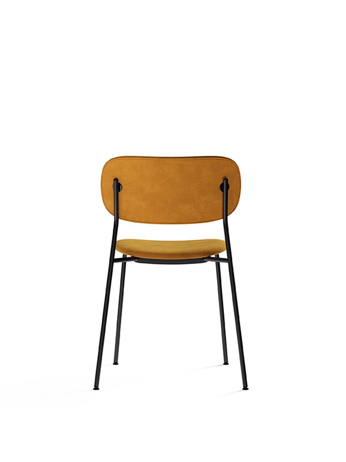 1179008-000302ZZ MENU Обеденный стул, полностью обитый, черный Доппиопанама - T14012 / 004  - Вид №9