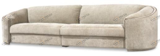 BRABBU 3-х местный бархатный диван Wales sun-id-1508351