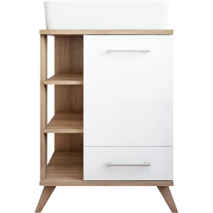 Тумба под раковину напольная Sanflor Стокгольм 60 см цвет белый