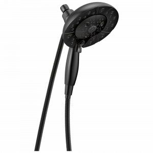 58480-BL25-PK H2Okinetic® In2ition® Душ два в одном с 5 настройками Delta Faucet Universal Showering Матовый черный