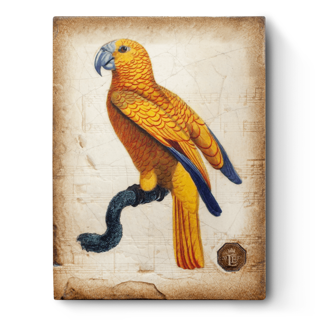 RLE1802 Плитка-панно 15/20/3 гипс, ручная работа SID DICKENS Santreyd 