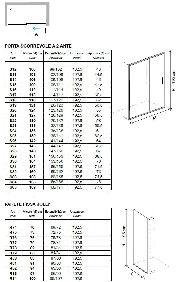 Угловая душевая кабина с раздвижной дверью Metidea Изумруд ARCH-00139876 - Вид №2