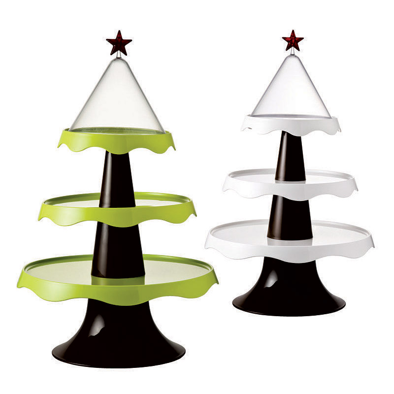 QL10042-WH Этажерка подарочная merry tree белая Qualy  - Вид №1