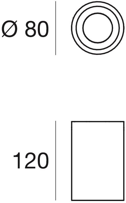 Linea Light Group Квадратный светодиодный точечный светильник из алюминия Baton sun-id-1419072 - Вид №1