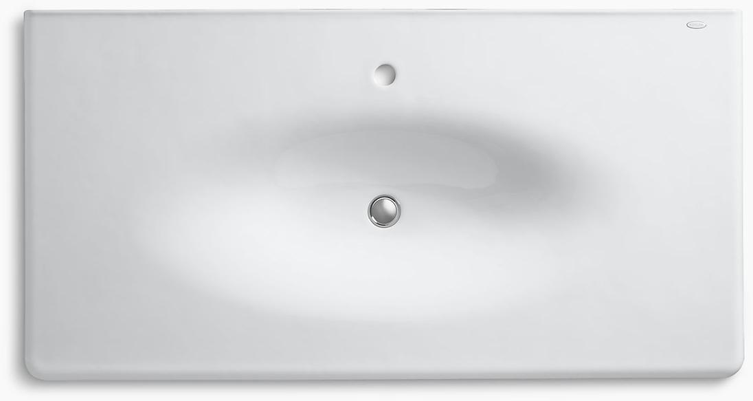 K-3052-1-G9 Накладная раковина на столешницу  прямоугольная Kohler  - Вид №2