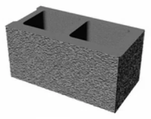 Sol.Pre.A. Двухсторонний перфорированный блок Blocchi splittati