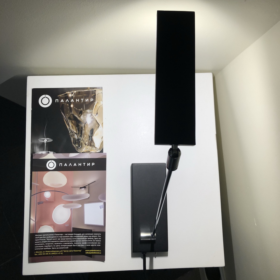 Orion LA 4-1139/1 хром черная лампа настольная 94172 - Вид №2