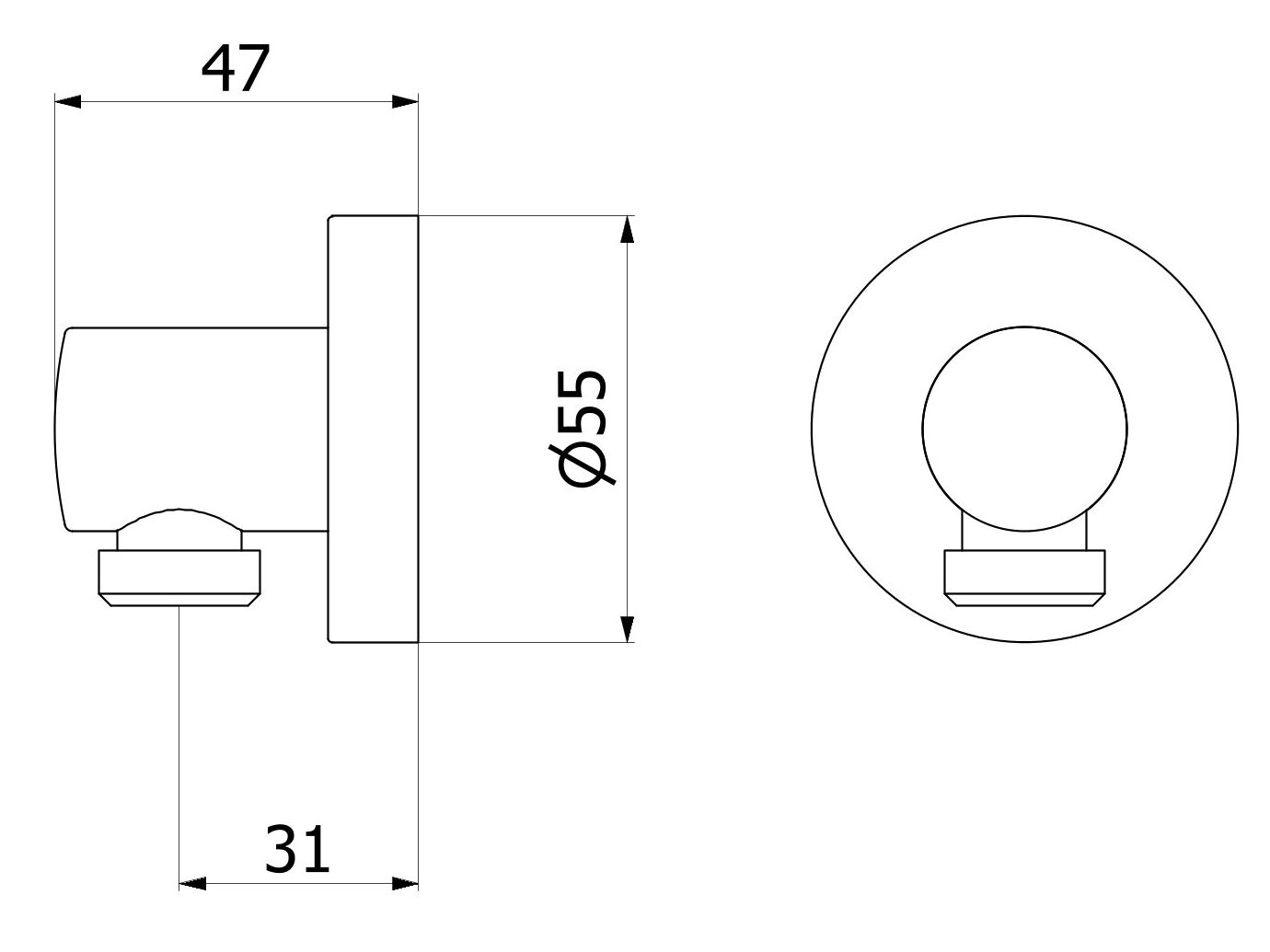 Водозаборник IB Shower &amp ARCH-00072826 - Вид №2