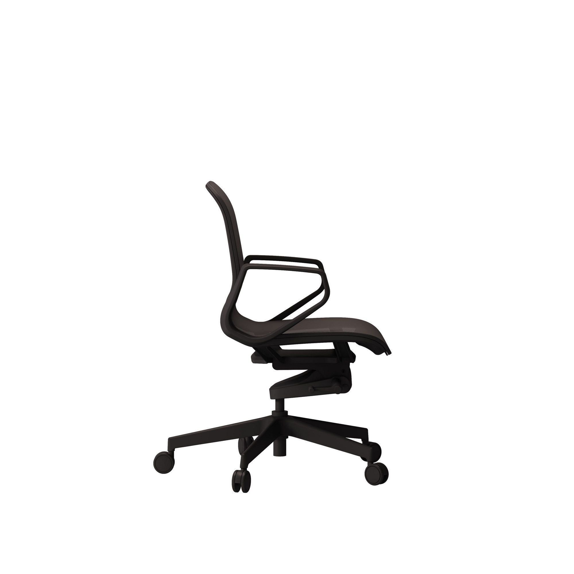 Сетчатое регулируемое по высоте офисное кресло с подлокотниками Las Mobili участок ARCH-00113810 - Вид №4