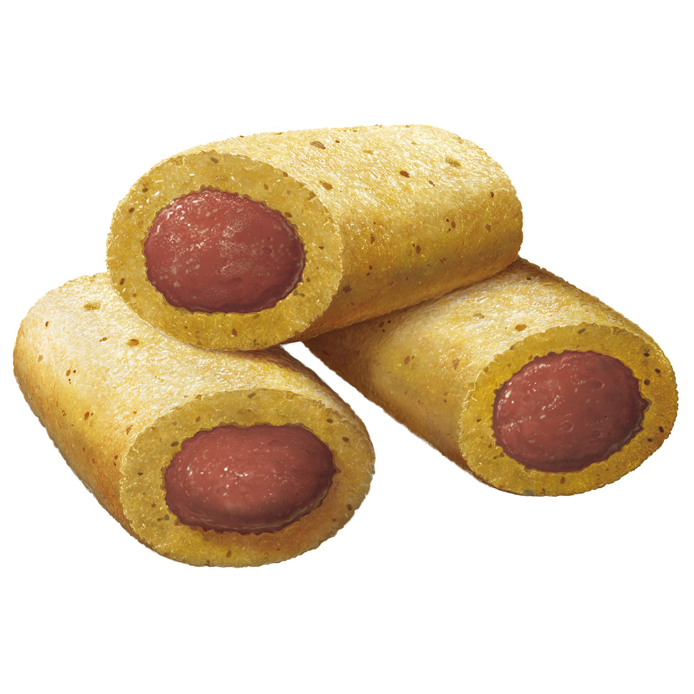 ПР0055309 Лакомство для кошек Мини-колбаски с пюре из говядины 4х10г ДЕРЕВЕНСКИЕ ЛАКОМСТВА  - Вид №1