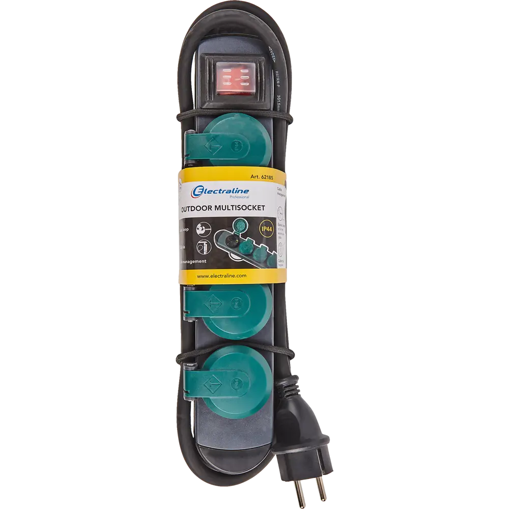 Удлинитель Electraline с 4 розетками и защитой IP44 84710888 STLM-0053971 - Вид №5