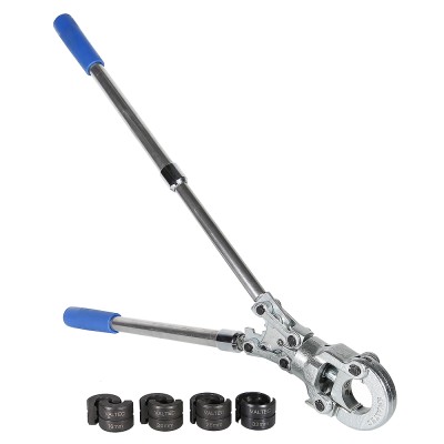 VTm.293.0.160032 Пресс-клещи с комплектом насадок Valtec 16-32 мм, TH 