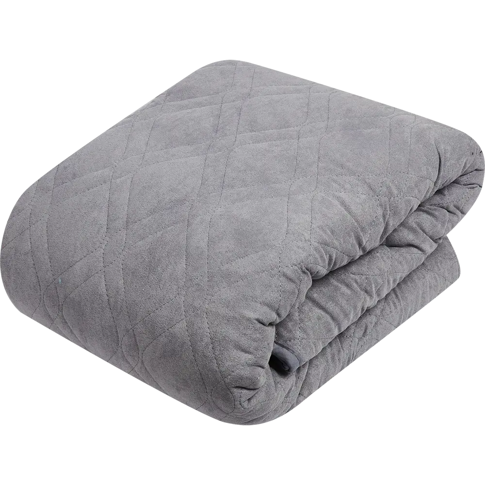 Покрывало 220x240 см, замша, цвет сиреневый Бельвита STLM-2073274