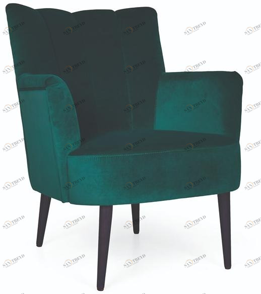 Fenabel Кресло из ткани с подлокотниками Nona Co.2048