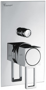47019LACR Внутристенный смеситель Siris на 2 выхода, цвет хром