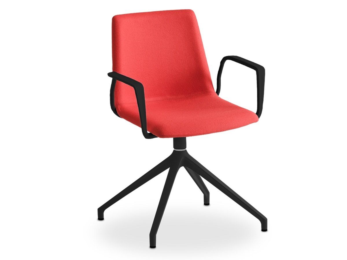 Мягкое вращающееся кресло с подлокотниками GABER Akami ARCH-00129703